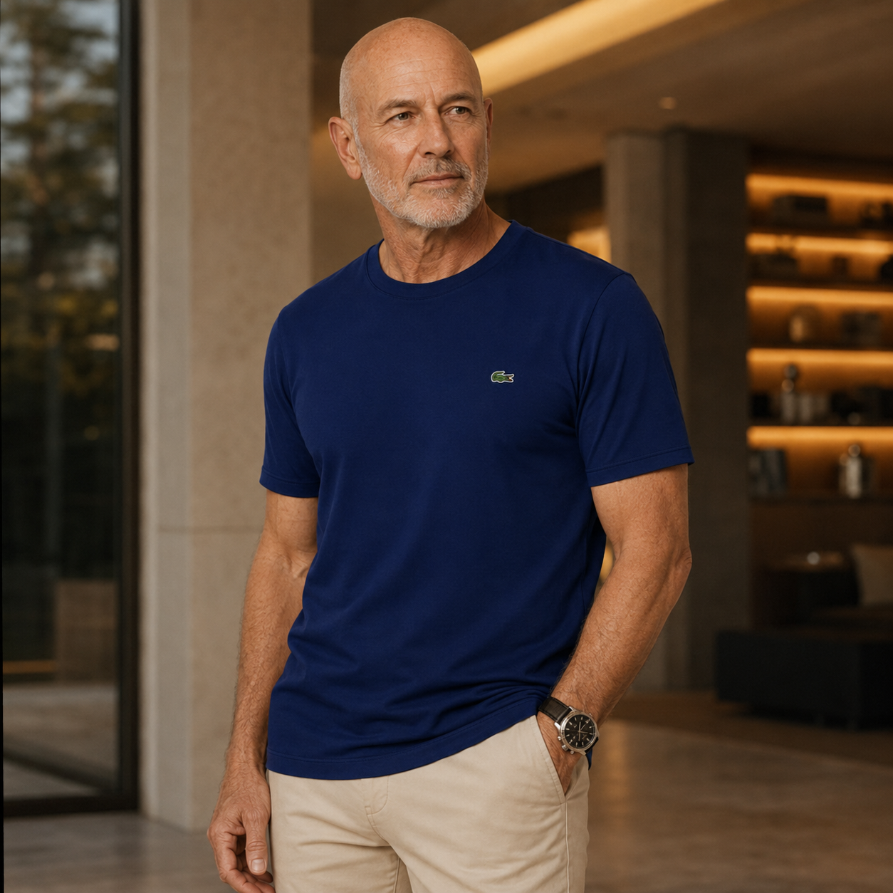 [BUY 1 GET 5] Premium T-Shirt Kit – Lacoste Essential (5-Pack)